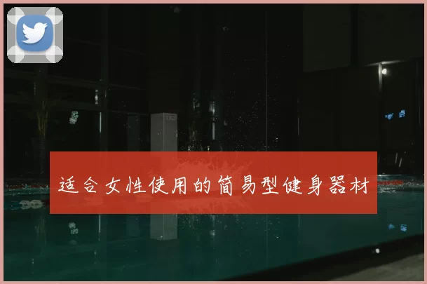 适合女性使用的简易型健身器材