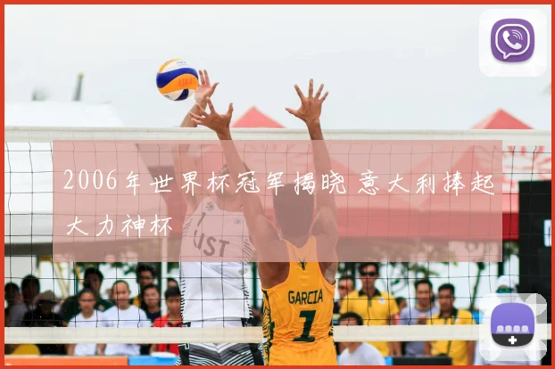 2006年世界杯冠军揭晓 意大利捧起大力神杯